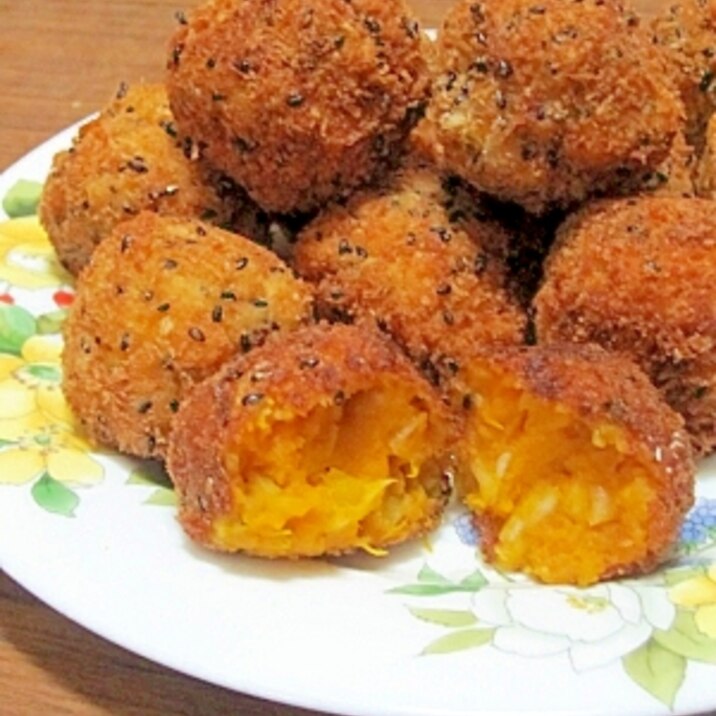 かぼちゃのコロッケ (我が家の味)